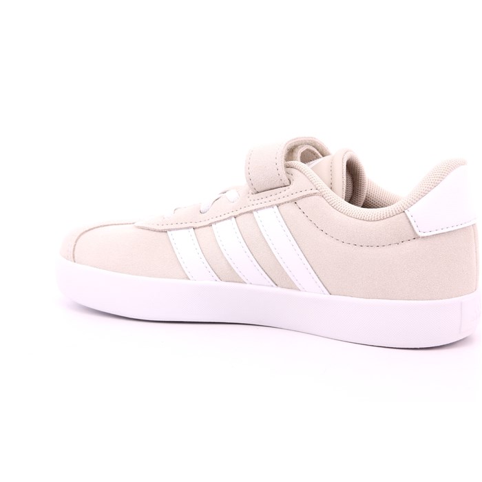 Scarpa Strappi + Elastico Adidas Bambino Beige  Scarpe 1345 - IE1448