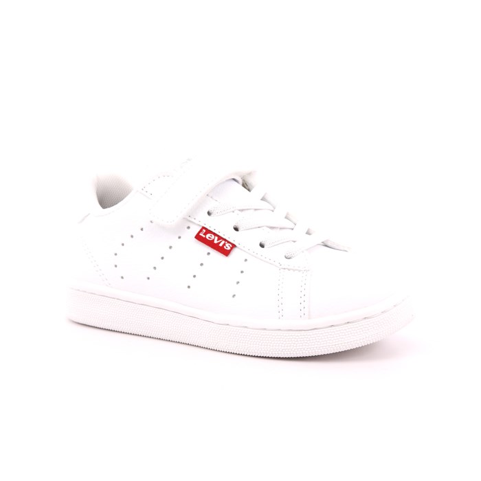 Scarpa Strappi + Elastico Levi's Bambino Bianco  Scarpe 260 - VAVE