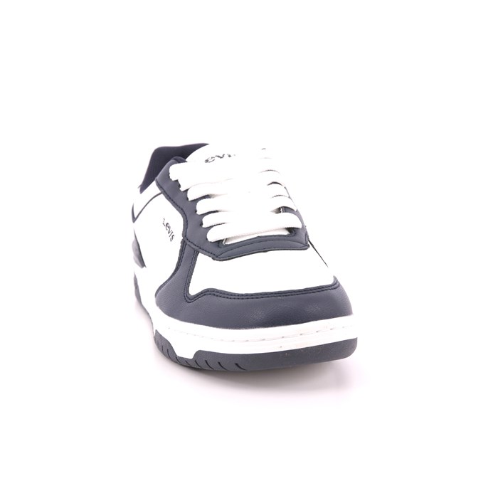 Scarpa Allacciata Levi's Bambino Bianco / Blu  Scarpe 268 - VDER