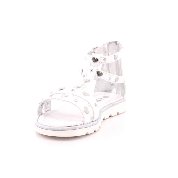 Sandalo Asso Bambina Bianco  Scarpe 600 - AG16206A