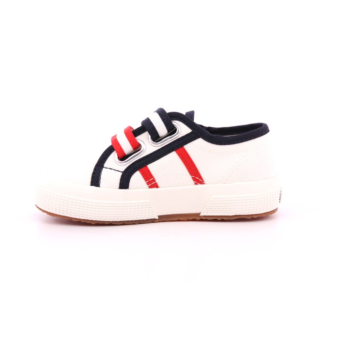 Scarpa Strappi Superga Bambino Bianco  Scarpe 360 - S 81421W