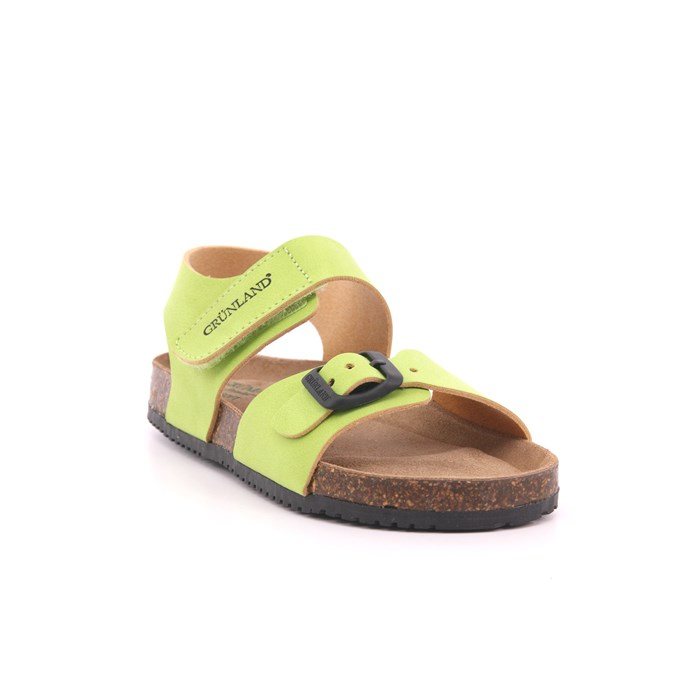 Sandalo Grunland Bambino Verde  Scarpe 652 - SB1328