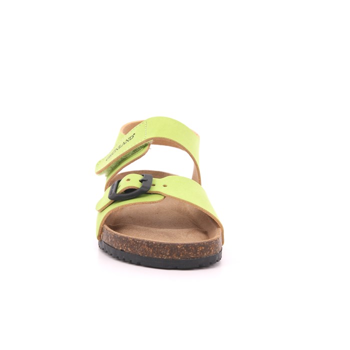 Sandalo Grunland Bambino Verde  Scarpe 652 - SB1328