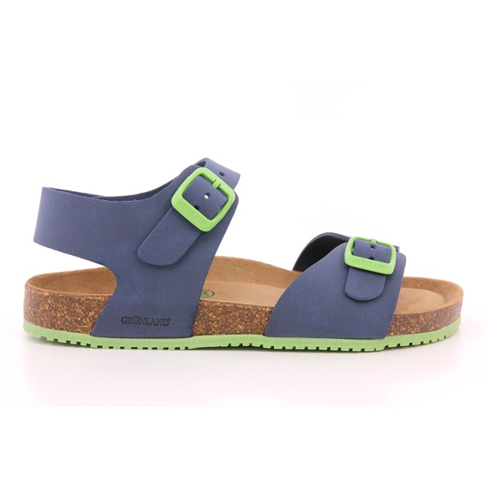 Sandalo Grunland Bambino Azzurro  Scarpe 654 - SB1329