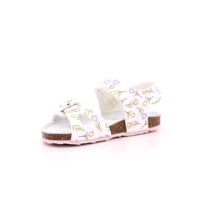 Sandalo Grunland Bambina Bianco  Scarpe 658 - SB2102