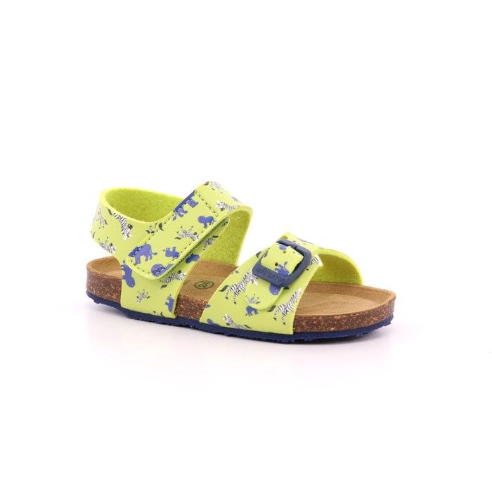 Sandalo Grunland Bambino Verde  Scarpe 663 - SB2202