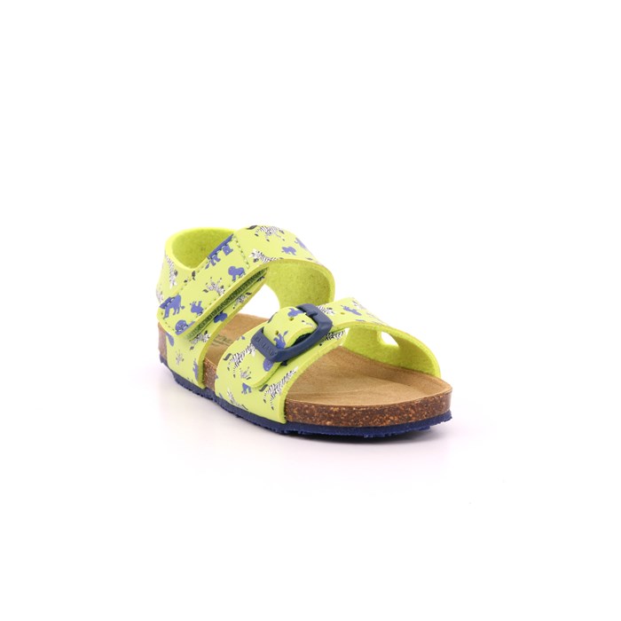 Sandalo Grunland Bambino Verde  Scarpe 663 - SB2202