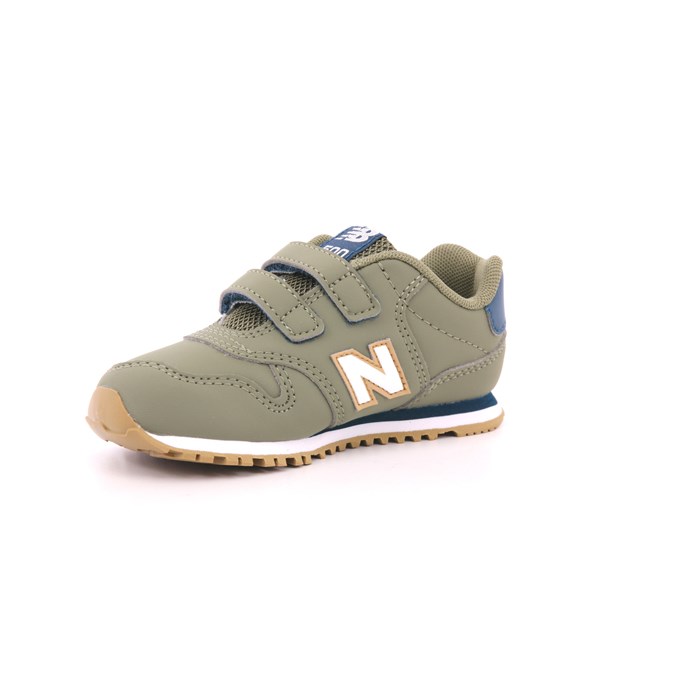 Scarpa Strappi New Balance Bambino Verdone  Scarpe 377 - IV500FDD