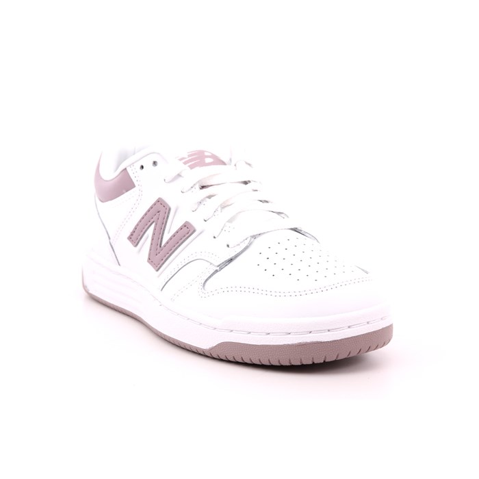 Scarpa Allacciata New Balance Bambina Bianco  Scarpe 387 - GSB480WI