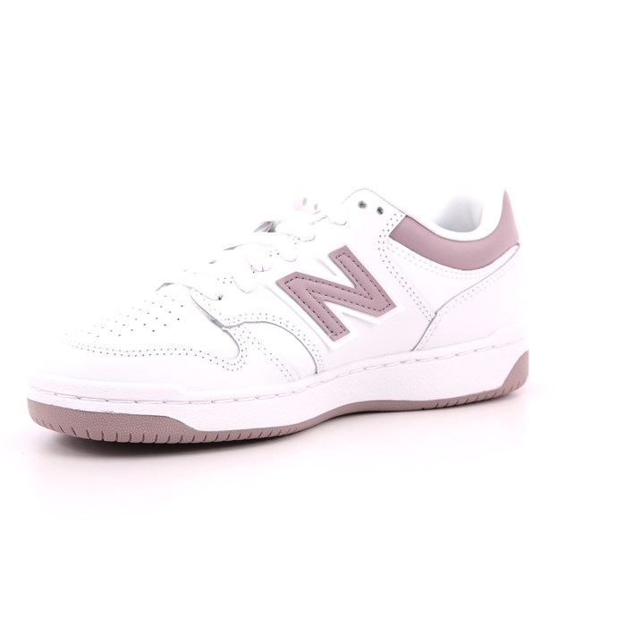 Scarpa Allacciata New Balance Bambina Bianco  Scarpe 387 - GSB480WI