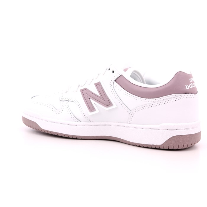 Scarpa Allacciata New Balance Bambina Bianco  Scarpe 387 - GSB480WI