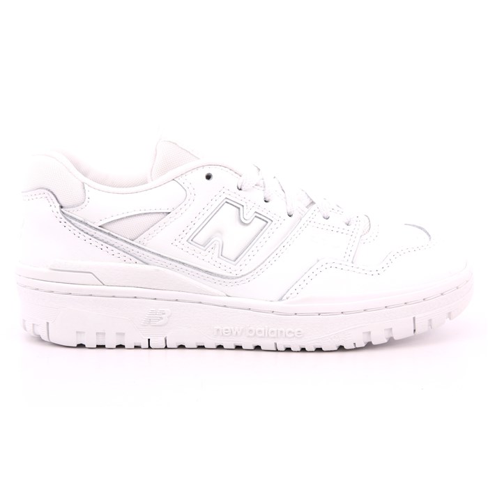 Scarpa Allacciata New Balance Bambino Bianco  Scarpe 388 - GSB550WW