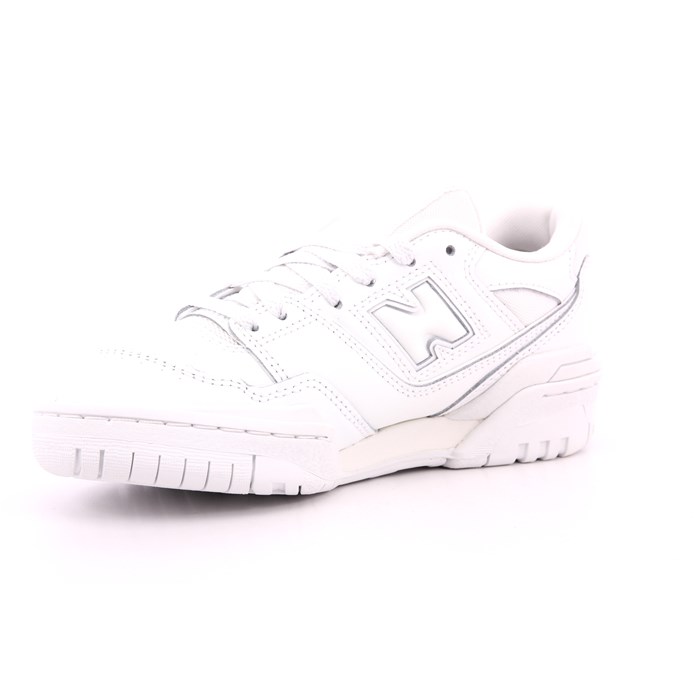 Scarpa Allacciata New Balance Bambino Bianco  Scarpe 388 - GSB550WW