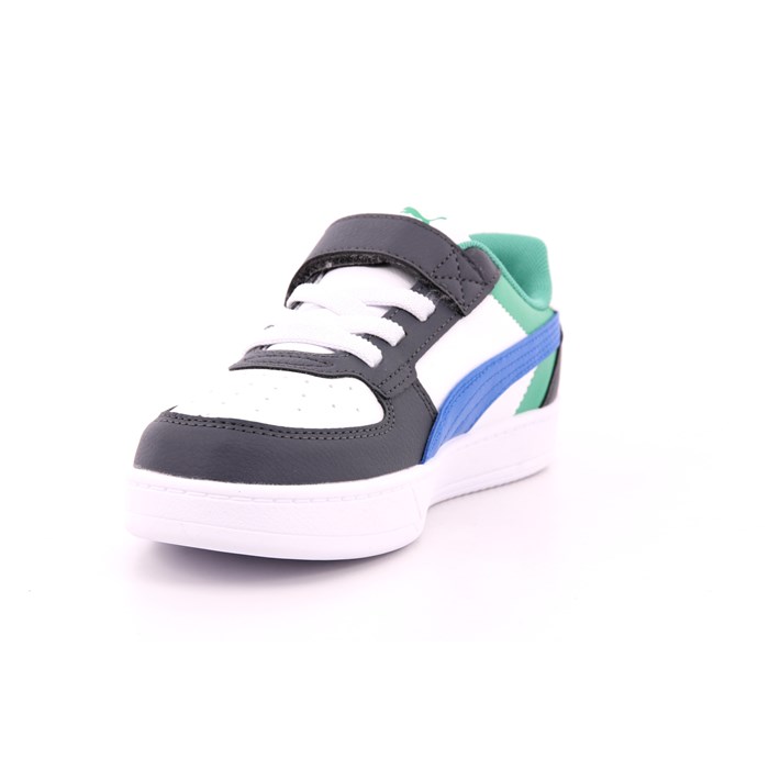 Scarpa Strappi + Elastico Puma Bambino Bianco / Blu  Scarpe 1361 - 39446208