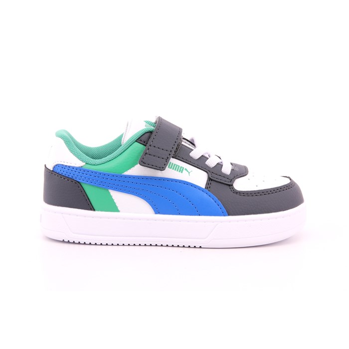 Scarpa Strappi + Elastico Puma Bambino Bianco / Blu  Scarpe 1362 - 39446308