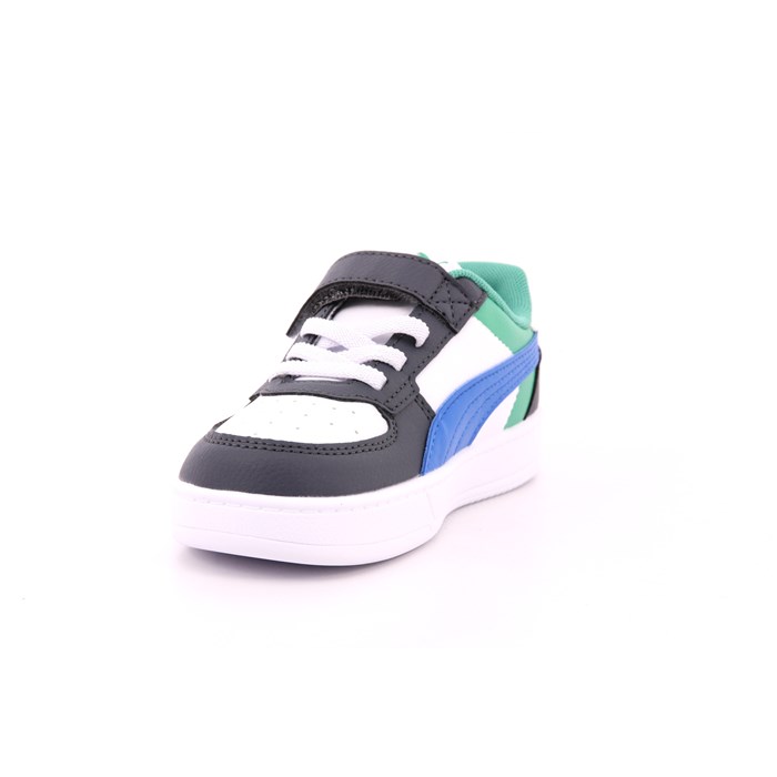 Scarpa Strappi + Elastico Puma Bambino Bianco / Blu  Scarpe 1362 - 39446308