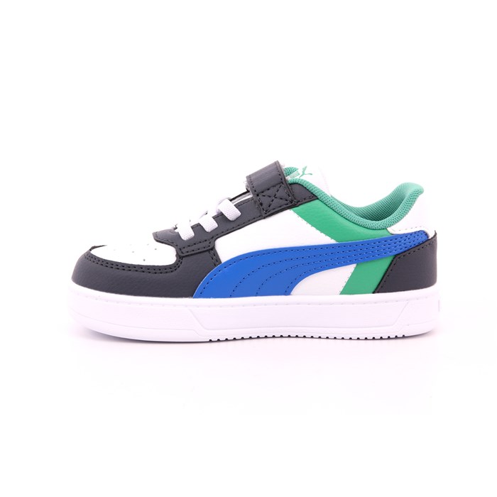 Scarpa Strappi + Elastico Puma Bambino Bianco / Blu  Scarpe 1362 - 39446308