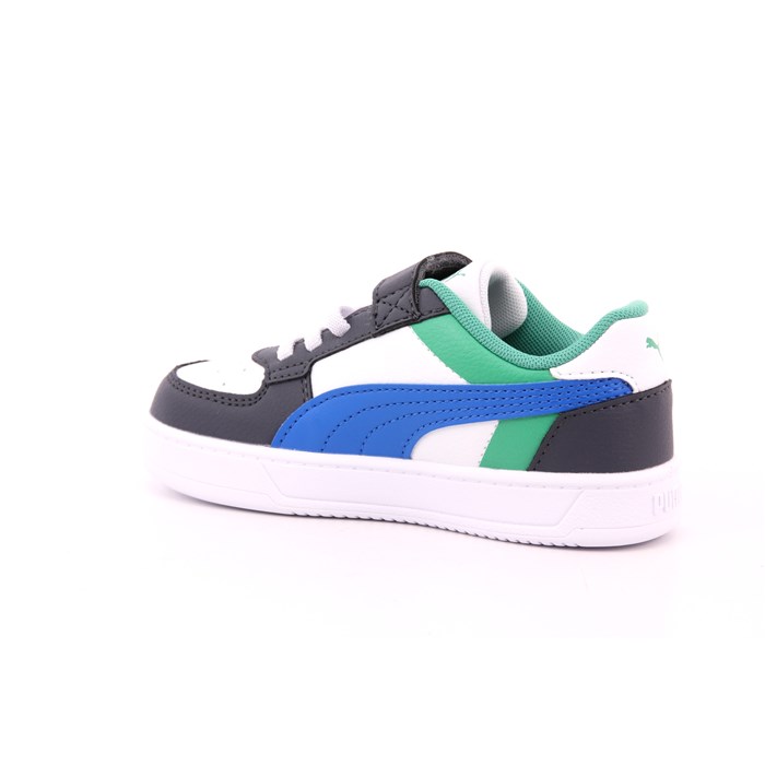 Scarpa Strappi + Elastico Puma Bambino Bianco / Blu  Scarpe 1362 - 39446308