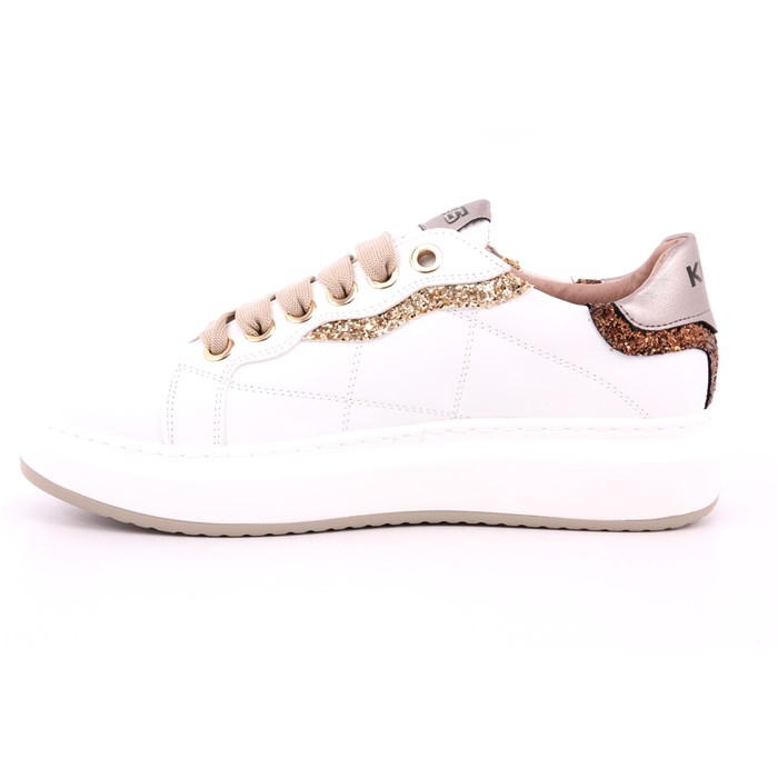 Scarpa Allacciata Keys Donna Bianco  Scarpe 188 - K-9800B