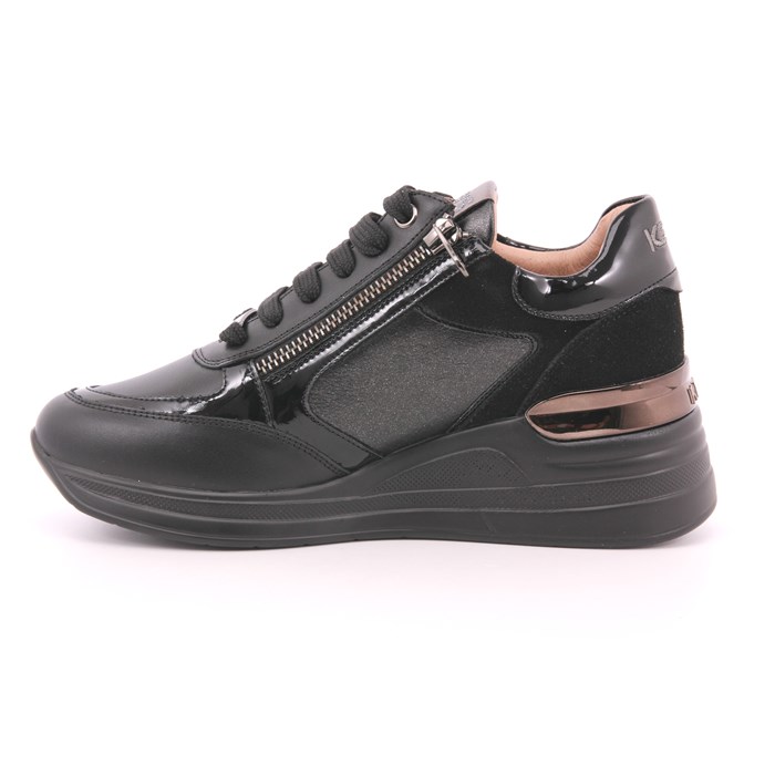 Scarpa Allacciata Keys Donna Nero  Scarpe 191 - K-9814A