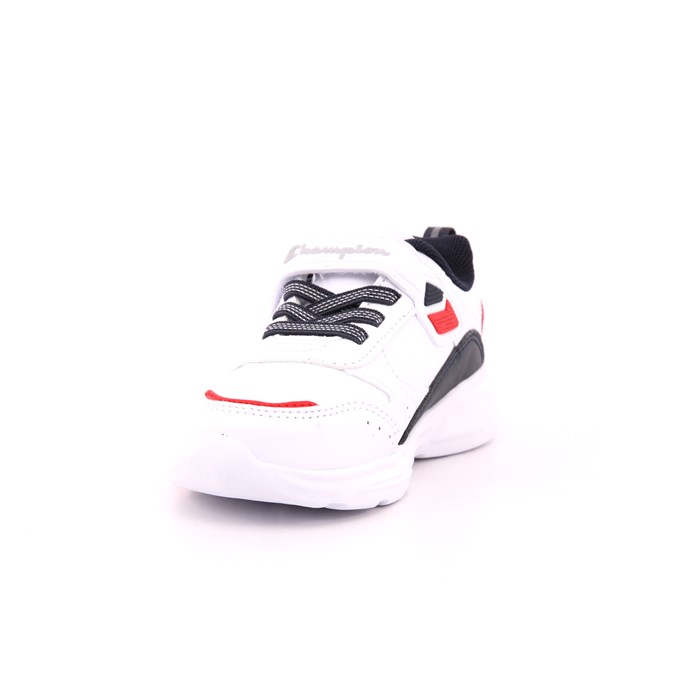 Scarpa Strappi + Elastico Champion Bambino Bianco  Scarpe 1120 - S32817