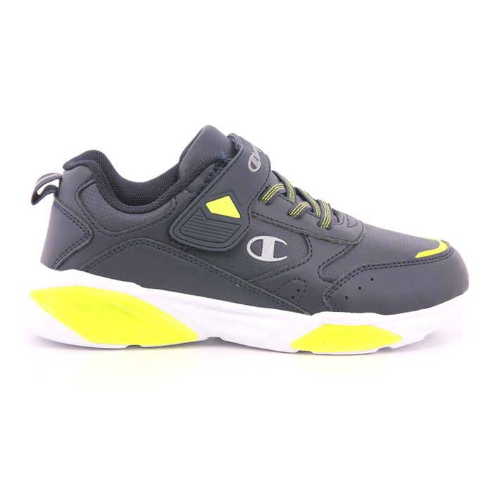 Scarpa Strappi + Elastico Champion Bambino Blu  Scarpe 1121 - S32818