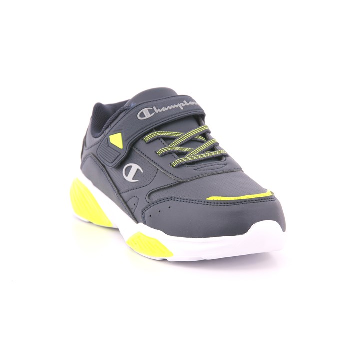 Scarpa Strappi + Elastico Champion Bambino Blu  Scarpe 1121 - S32818