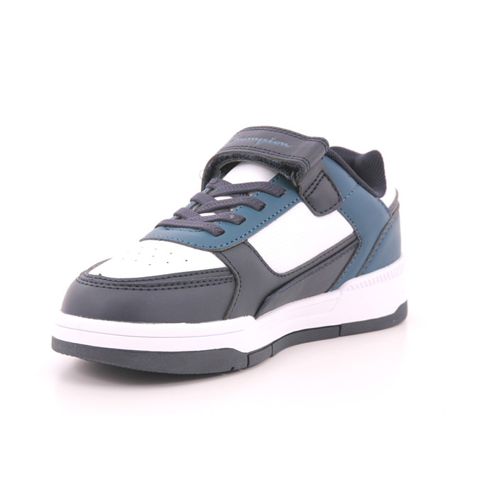 Scarpa Strappi + Elastico Champion Bambino Bianco / Blu  Scarpe 1125 - S32815