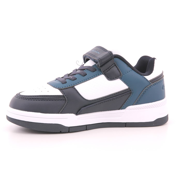 Scarpa Strappi + Elastico Champion Bambino Bianco / Blu  Scarpe 1125 - S32815