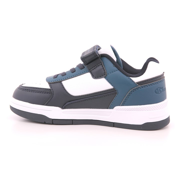 Scarpa Strappi + Elastico Champion Bambino Bianco / Blu  Scarpe 1125 - S32815