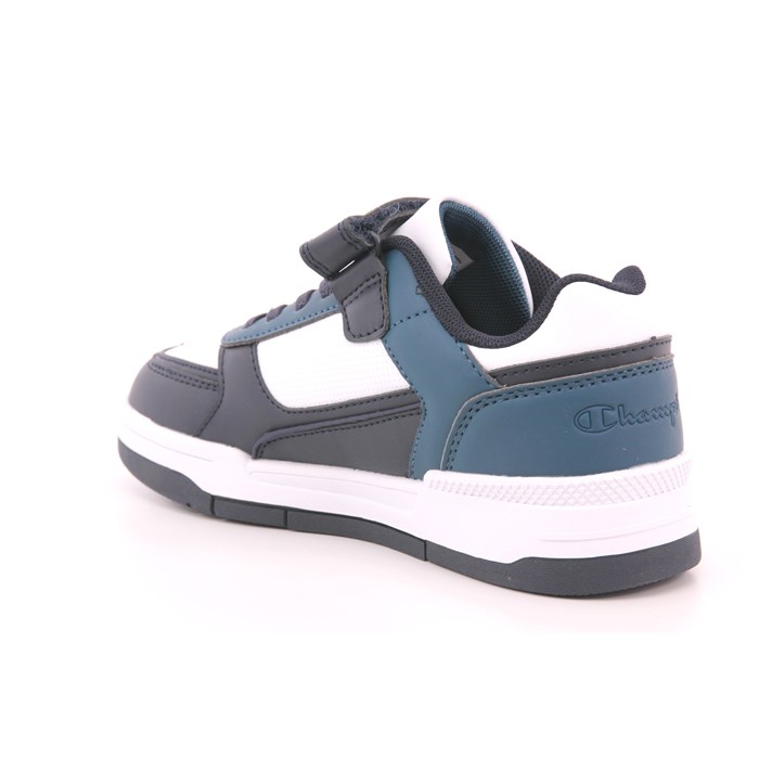 Scarpa Strappi + Elastico Champion Bambino Bianco / Blu  Scarpe 1125 - S32815