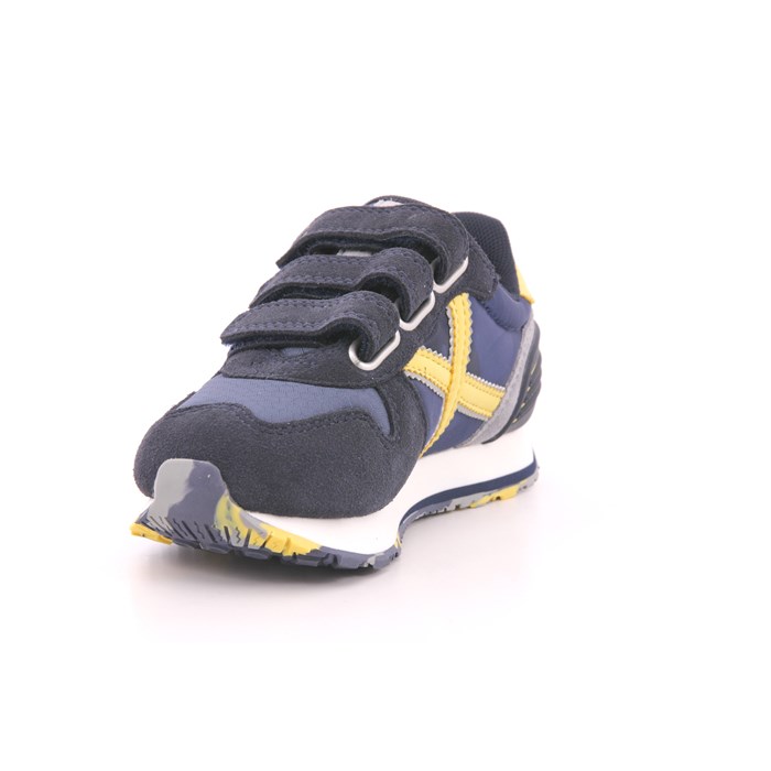 Scarpa Strappi Munich Bambino Blu  Scarpe 183 - 8207532