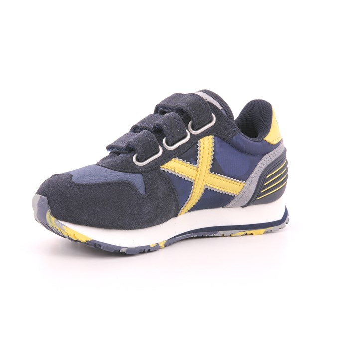 Scarpa Strappi Munich Bambino Blu  Scarpe 183 - 8207532