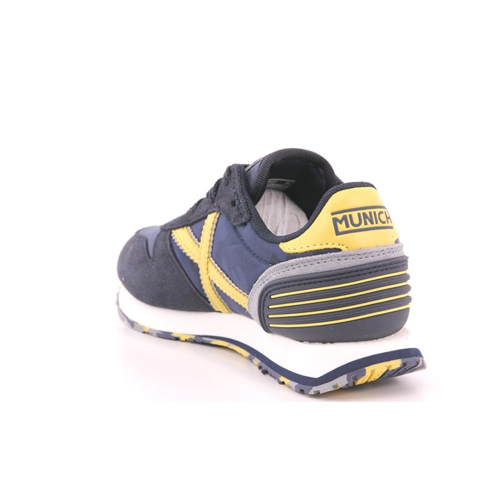 Scarpa Allacciata Munich Bambino Blu  Scarpe 184 - 8208532