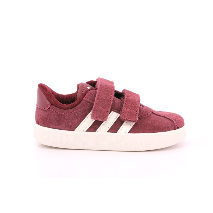 Scarpa Strappi Adidas Bambino Bordeaux  Scarpe 1371 - IH4959