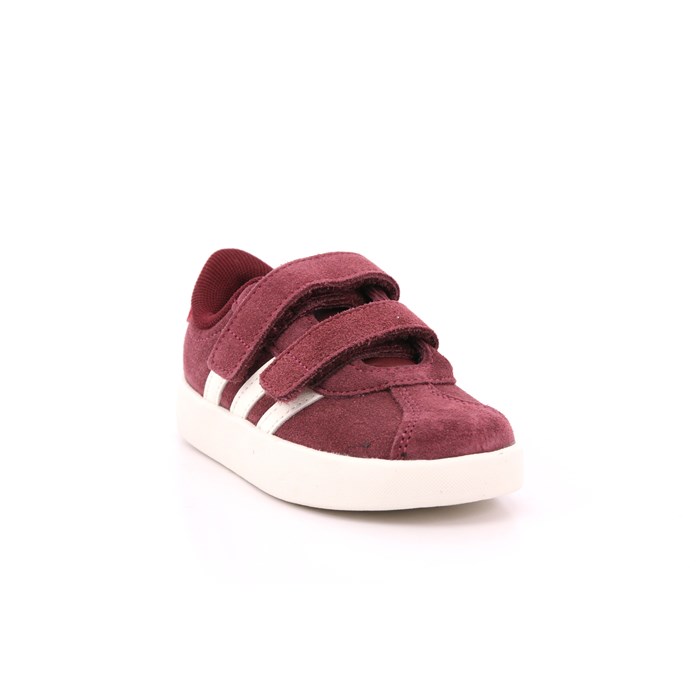 Scarpa Strappi Adidas Bambino Bordeaux  Scarpe 1371 - IH4959