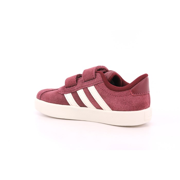 Scarpa Strappi Adidas Bambino Bordeaux  Scarpe 1371 - IH4959