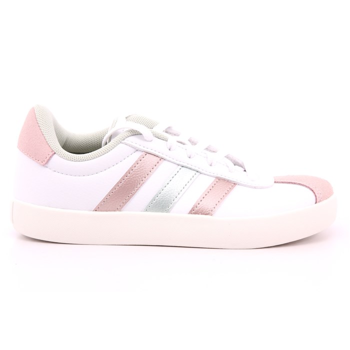 Scarpa Allacciata Adidas Bambina Bianco  Scarpe 1372 - IE6444