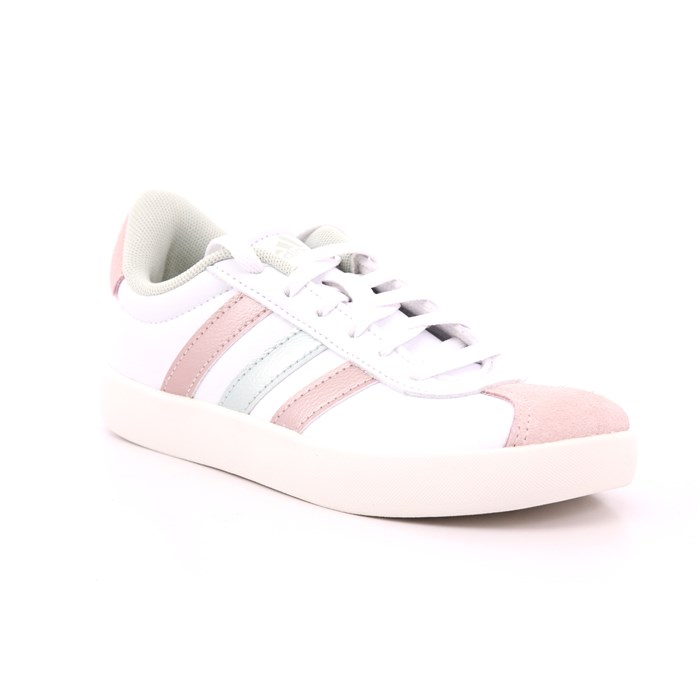 Scarpa Allacciata Adidas Bambina Bianco  Scarpe 1372 - IE6444