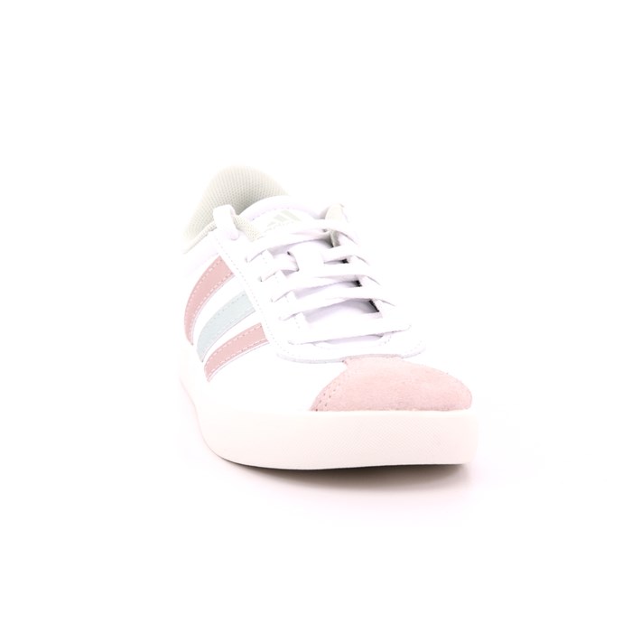 Scarpa Allacciata Adidas Bambina Bianco  Scarpe 1372 - IE6444