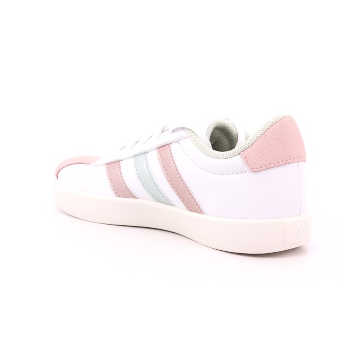 Scarpa Allacciata Adidas Bambina Bianco  Scarpe 1372 - IE6444