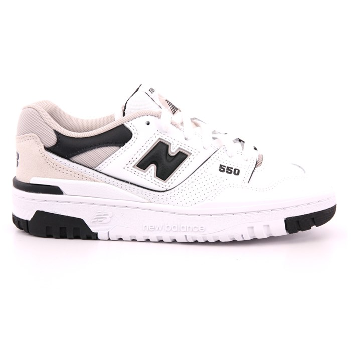 Scarpa Allacciata New Balance Bambino Bianco  Scarpe 390 - GSB550EI