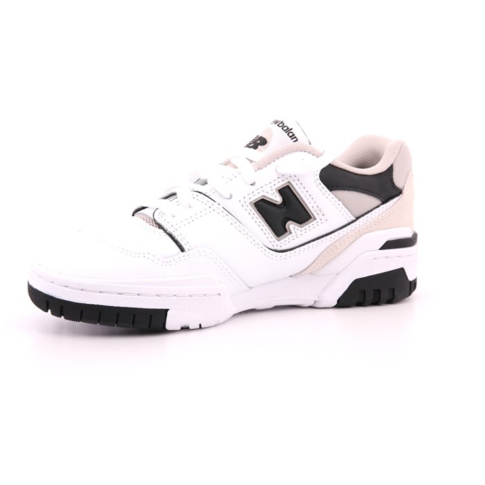 Scarpa Allacciata New Balance Bambino Bianco  Scarpe 390 - GSB550EI