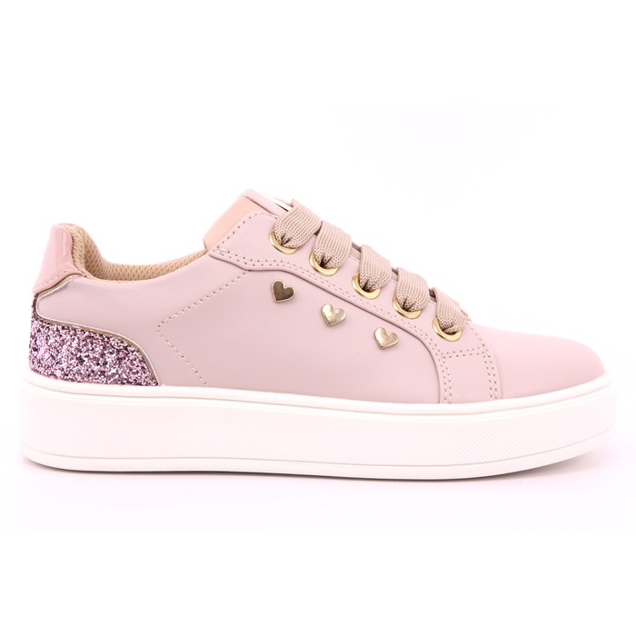 Scarpa Allacciata Asso Bambina Rosa  Scarpe 610 - AG16520B