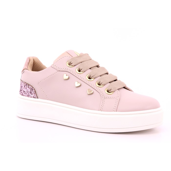 Scarpa Allacciata Asso Bambina Rosa  Scarpe 610 - AG16520B