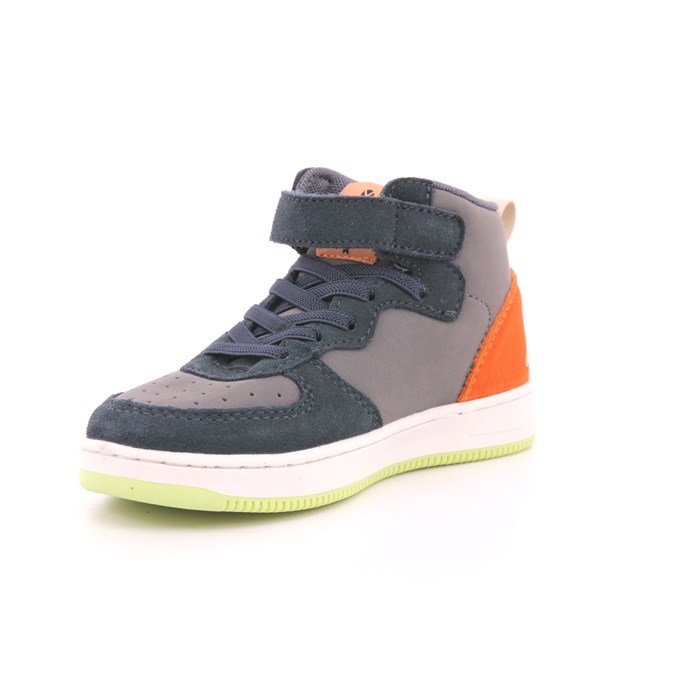 Scarpa Strappi + Elastico Victoria Bambino Antracite  Scarpe 22 - 1124122