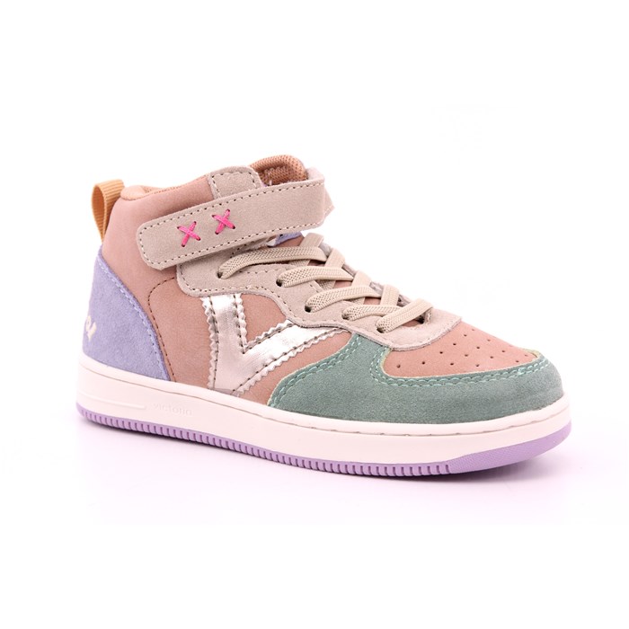 Scarpa Strappi + Elastico Victoria Bambina Rosa  Scarpe 23 - 1124122