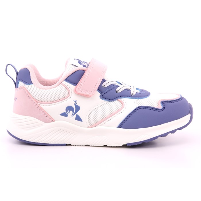 Scarpa Strappi + Elastico Le Coq Sportif Bambina Bianco/rosa  Scarpe 6 - 2422741