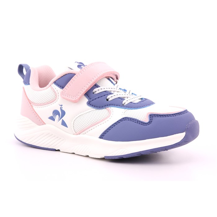 Scarpa Strappi + Elastico Le Coq Sportif Bambina Bianco/rosa  Scarpe 6 - 2422741