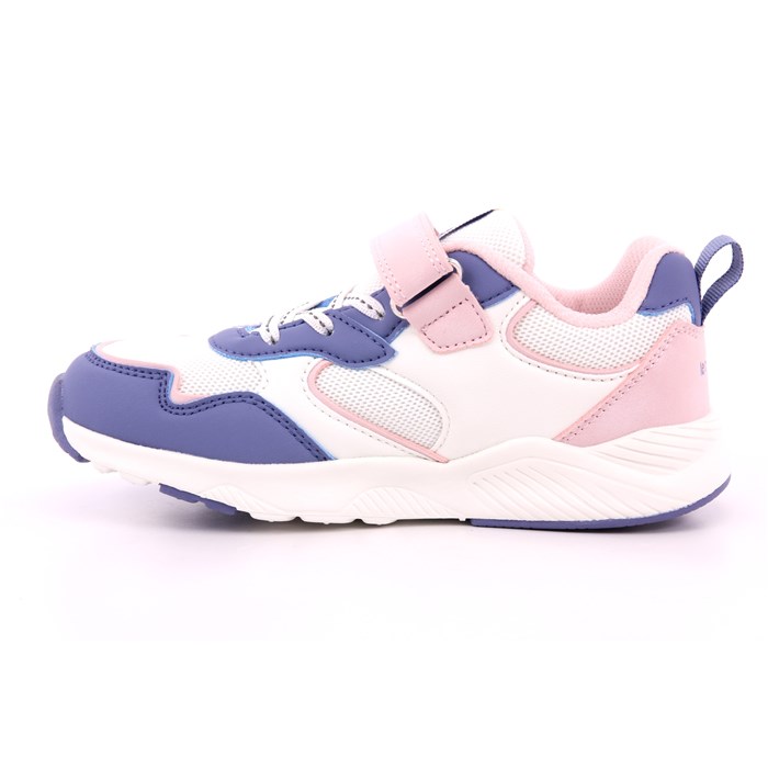 Scarpa Strappi + Elastico Le Coq Sportif Bambina Bianco/rosa  Scarpe 6 - 2422741